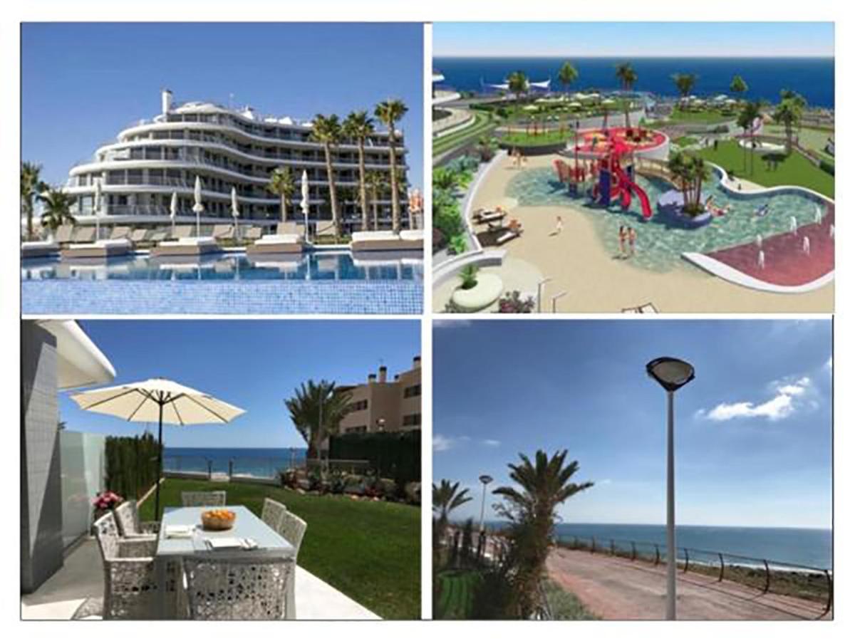 Infinity Luxury Sea View Apartment With Private Garden Arenales del Sol Exterior foto