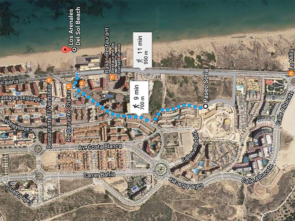 Infinity Luxury Sea View Apartment With Private Garden Arenales del Sol Exterior foto